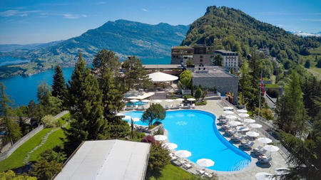 Tennis Mastery and Sky-High Yoga at Bürgenstock Resort Lake Lucerne