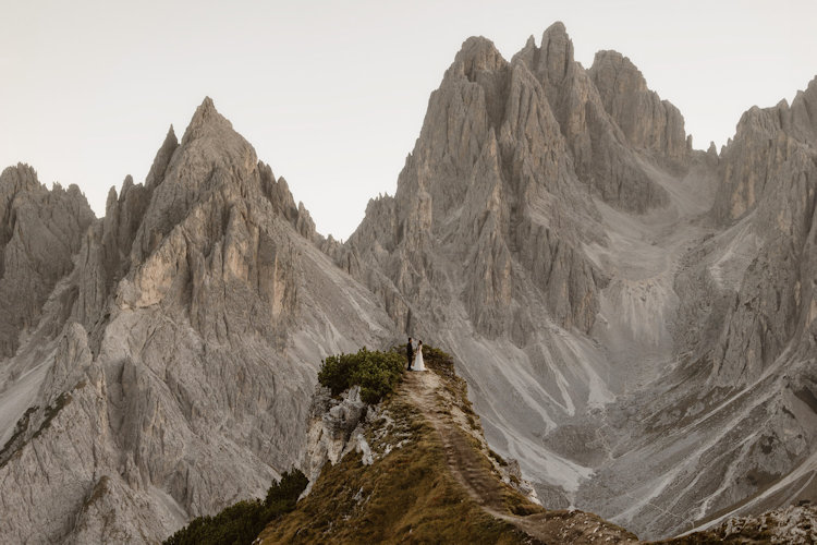 dolomites wedding