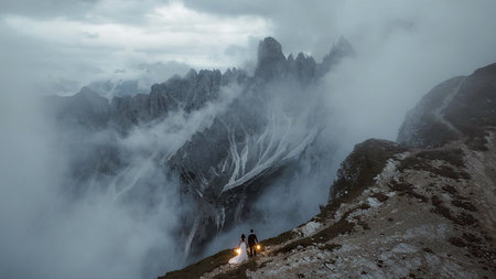 Eloping in the Dolomites the Exclusive Way