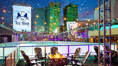 Skate Below the Stars Above The Las Vegas Strip