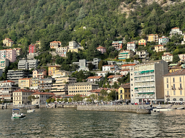 Lake Como and the hill