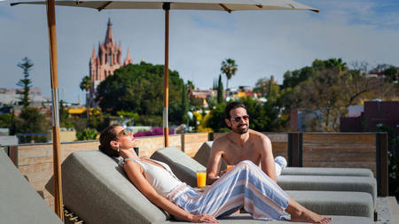 Rooftop Dining in San Miguel de Allende at NUMU Boutique Hotel
