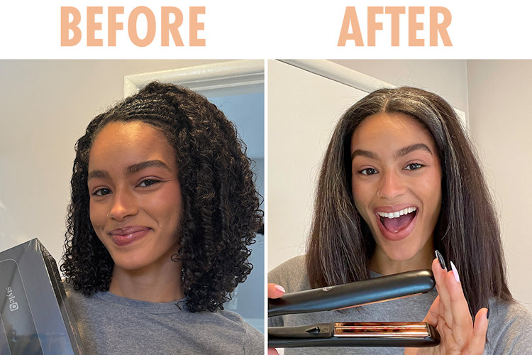 before after