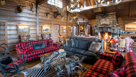 Host Thanksgiving at an Adirondack Estate Originally Owned by the Rockefellers