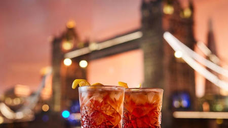 Drink in the VU from The Tower in Tower Bridge for Golden Happy Hour