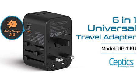 Why the Ceptics International Travel Adapter Is a Must-Have for any Traveler 